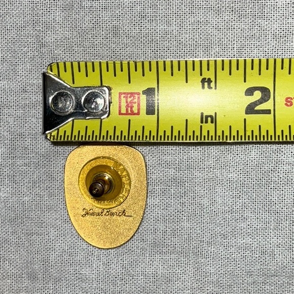 Laurel Burch Māori Post and Clutch Earrings 80s Vintage - Picture 8 of 9